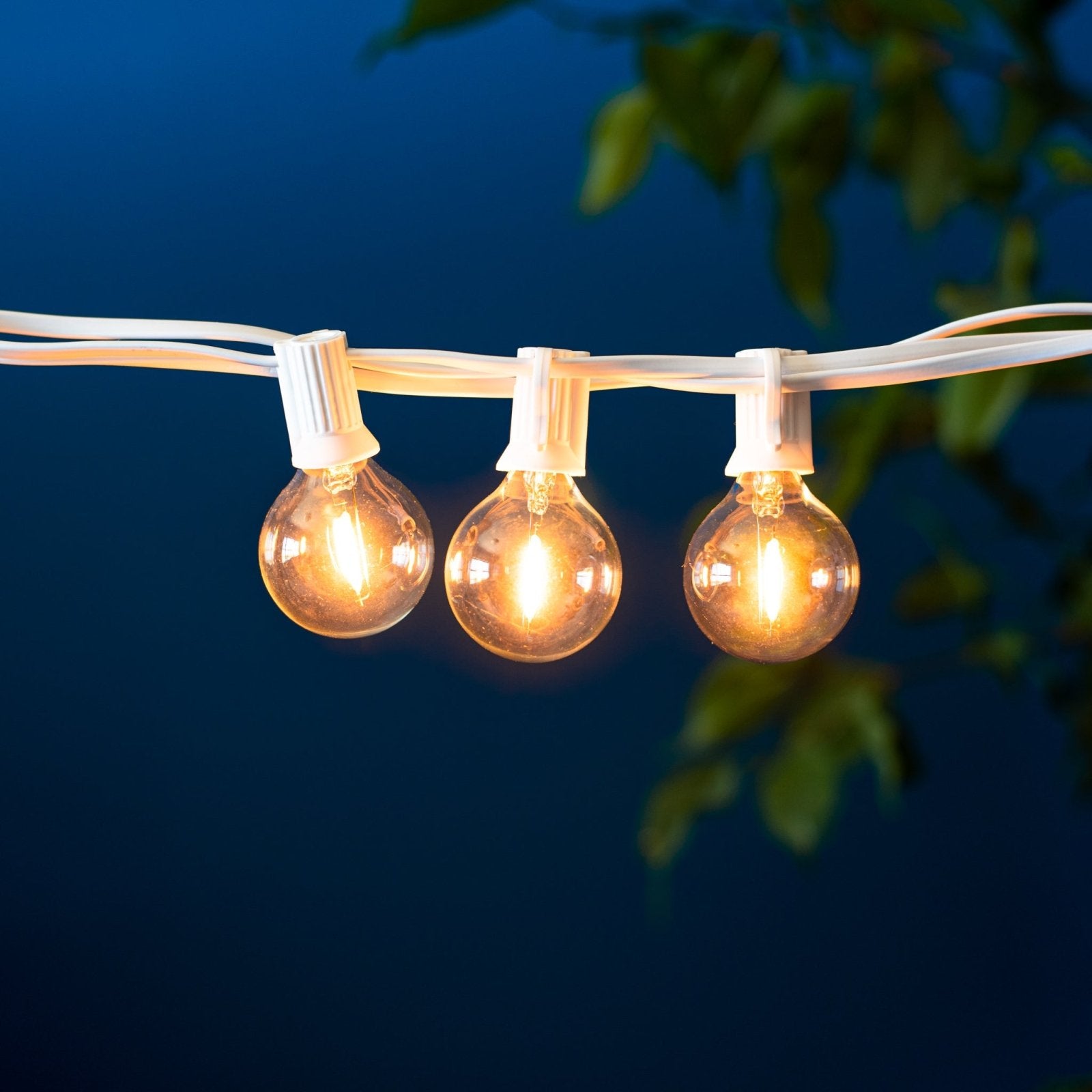 Litehouse LED Classic Bulb String Lights - Low Voltage - 5V - White String - Litehouse