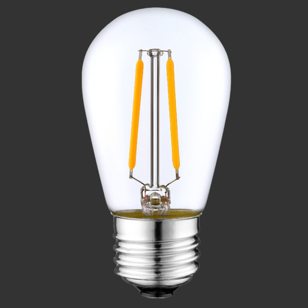 Litehouse Plug - In Festoon Replacement Bulb - Traditional LED Bulb (S14, E27, 220 - 240) - Litehouse