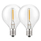 Litehouse Classic Low Voltage Mini LED Replacement Bulbs - 2 Bulbs - G40 E12 5V - Litehouse