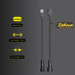 Litehouse USB Adapter Cord Accessory for Solar Festoon Bulb String Lights - 5V - Litehouse