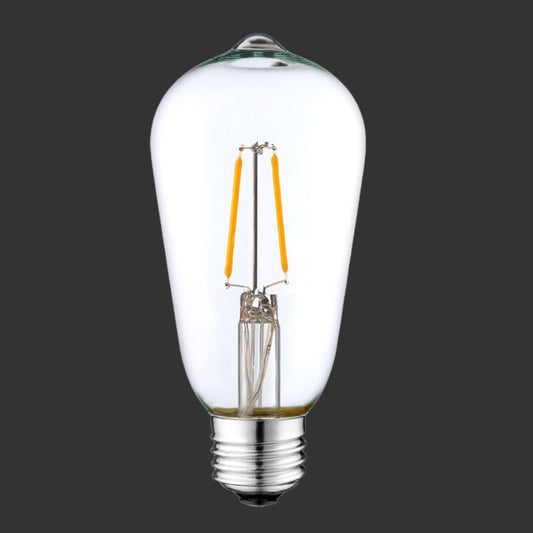 Litehouse Vintage Festoon LED Replacement Bulb - 1 Bulb - ST64 E27 220-240V - Litehouse